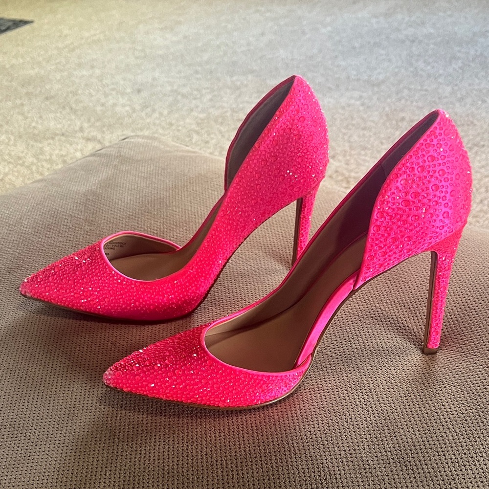 INC International Concepts Vibrant Pink Heels